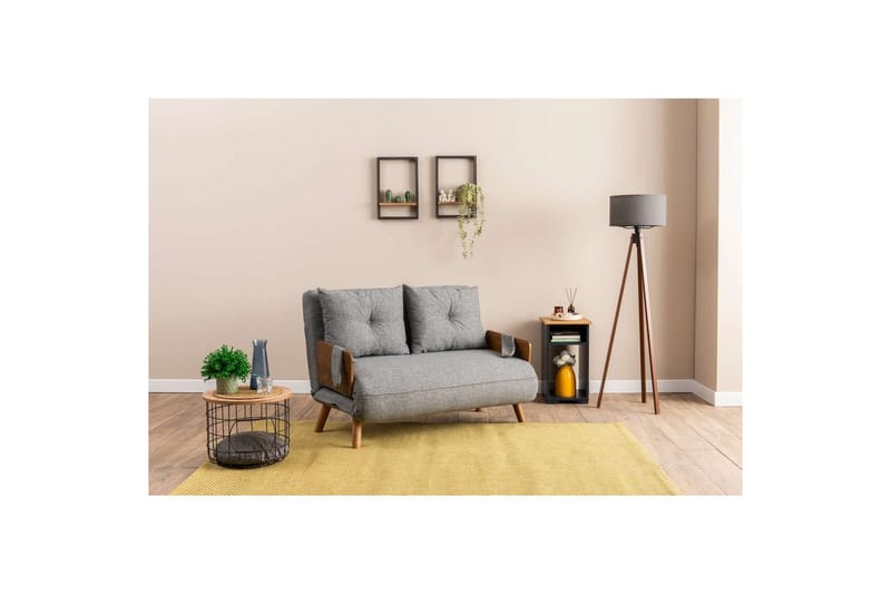 Canelo Sovesofa 2-sits - Lysegrå - Møbler - Sofaer - Sovesofaer - 2 seters sovesofa