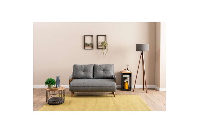 Canelo Sovesofa 2-sits - Lysegrå - Møbler - Sofaer - Sovesofaer - 2 seters sovesofa