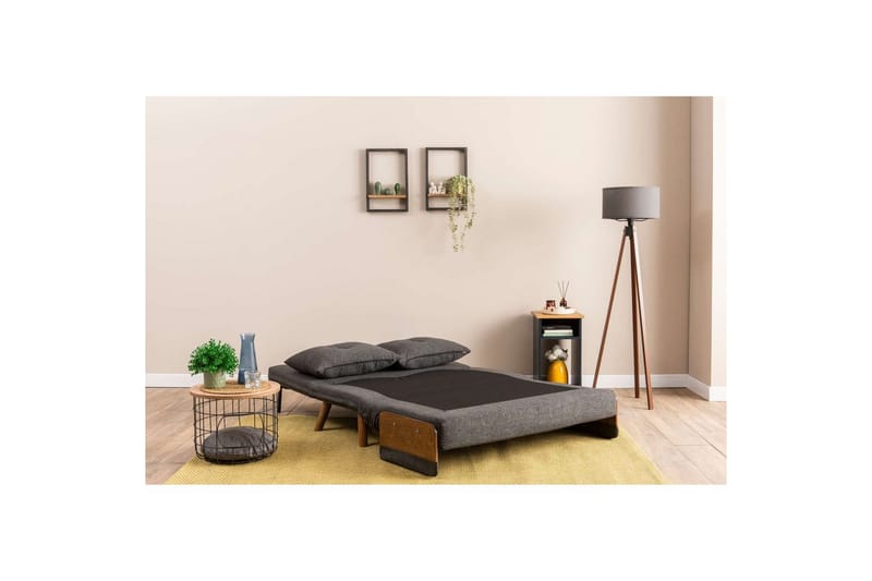 Canelo Sovesofa 2-sits - Mørkegrå - Møbler - Sofaer - Sovesofaer - 2 seters sovesofa