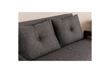 Canelo Sovesofa 2-sits - Mørkegrå - Møbler - Sofaer - Sovesofaer - 2 seters sovesofa