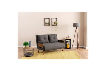 Canelo Sovesofa 2-sits - Mørkegrå - Møbler - Sofaer - Sovesofaer - 2 seters sovesofa