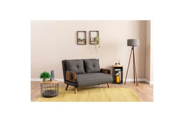 Canelo Sovesofa 2-sits - Mørkegrå - Møbler - Sofaer - Sovesofaer - 2 seters sovesofa