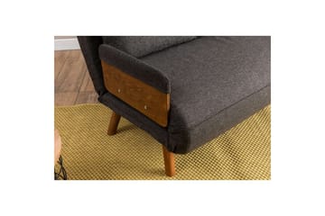 Canelo Sovesofa 2-sits - Mørkegrå - Møbler - Sofaer - Sovesofaer - 2 seters sovesofa