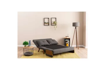 Canelo Sovesofa 2-sits - Mørkegrå - Møbler - Sofaer - Sovesofaer - 2 seters sovesofa