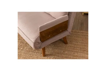 Canelo Sovesofa 2-sits - Mink - Møbler - Sofaer - Sovesofaer - 2 seters sovesofa