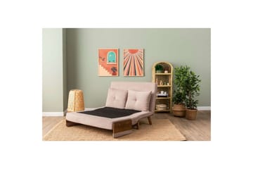 Canelo Sovesofa 2-sits - Mink - Møbler - Sofaer - Sovesofaer - 2 seters sovesofa