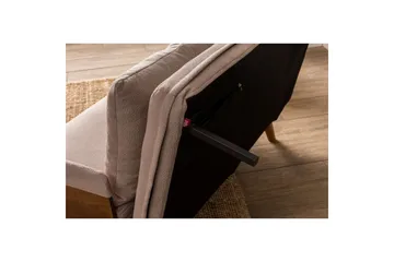 Canelo Sovesofa 2-sits - Mink - Møbler - Sofaer - Sovesofaer - 2 seters sovesofa