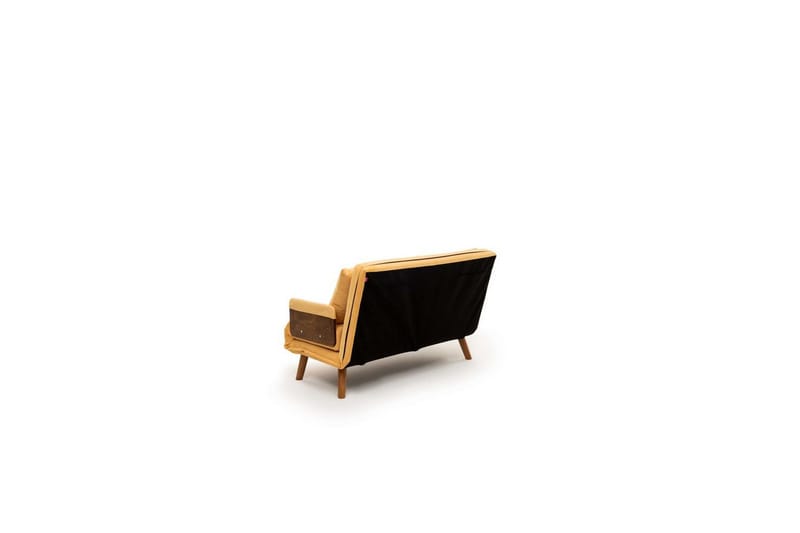 Canelo Sovesofa 2-sits - Sennepsgul - Møbler - Sofaer - Sovesofaer - 2 seters sovesofa