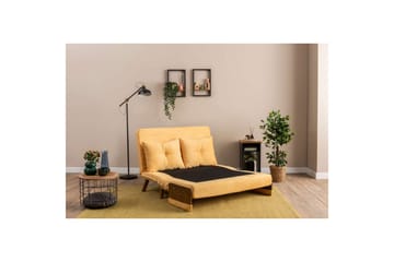 Canelo Sovesofa 2-sits - Sennepsgul - Møbler - Sofaer - Sovesofaer - 2 seters sovesofa