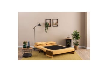 Canelo Sovesofa 2-sits - Sennepsgul - Møbler - Sofaer - Sovesofaer - 2 seters sovesofa