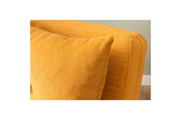 Canelo Sovesofa 2-sits - Sennepsgul - Møbler - Sofaer - Sovesofaer - 2 seters sovesofa