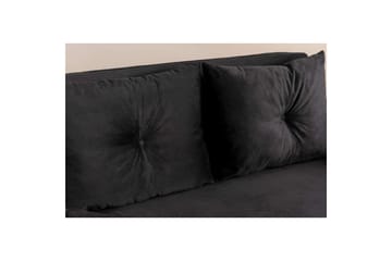 Canelo Sovesofa 2-sits - Sort - Møbler - Sofaer - Sovesofaer - 2 seters sovesofa