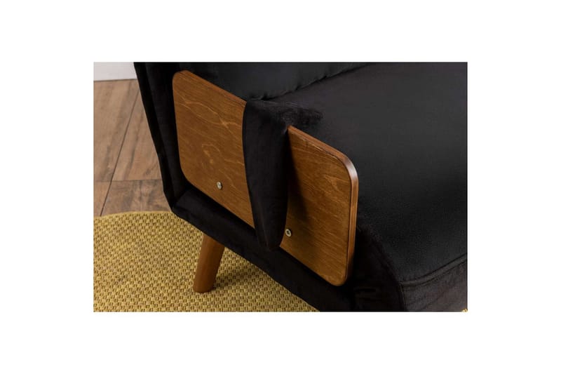 Canelo Sovesofa 2-sits - Sort - Møbler - Sofaer - Sovesofaer - 2 seters sovesofa