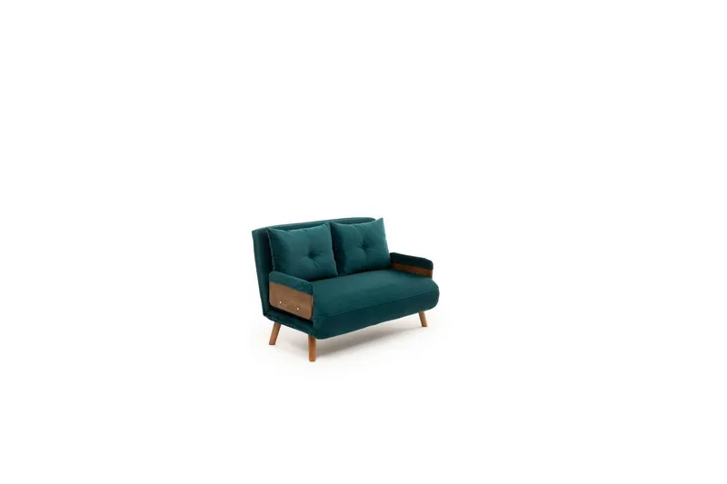 Canelo Sovesofa 2-sits - Petrol Grønn - Møbler - Sofaer - Sovesofaer - 2 seters sovesofa