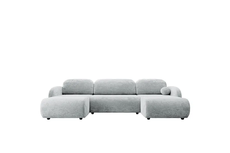 Carve Sovesofa Dobbel Divan 3-Seter, Grå