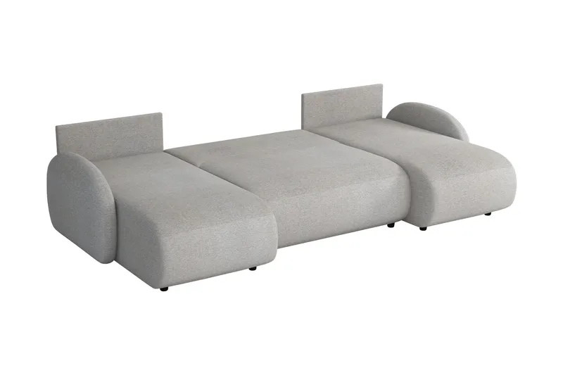 Carve Sovesofa Dobbel Divan 3-Seter - Gul - Møbler - Sofaer - Sovesofaer - U sovesofa