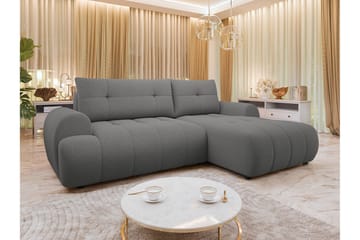 Ceibo Sovesofa med Sjeselong 3-seter - Grå - Møbler - Sofaer - Sovesofaer - Sovesofa divan