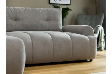 Ceibo Sovesofa med Sjeselong 3-seter - Grå - Møbler - Sofaer - Sovesofaer - Sovesofa divan