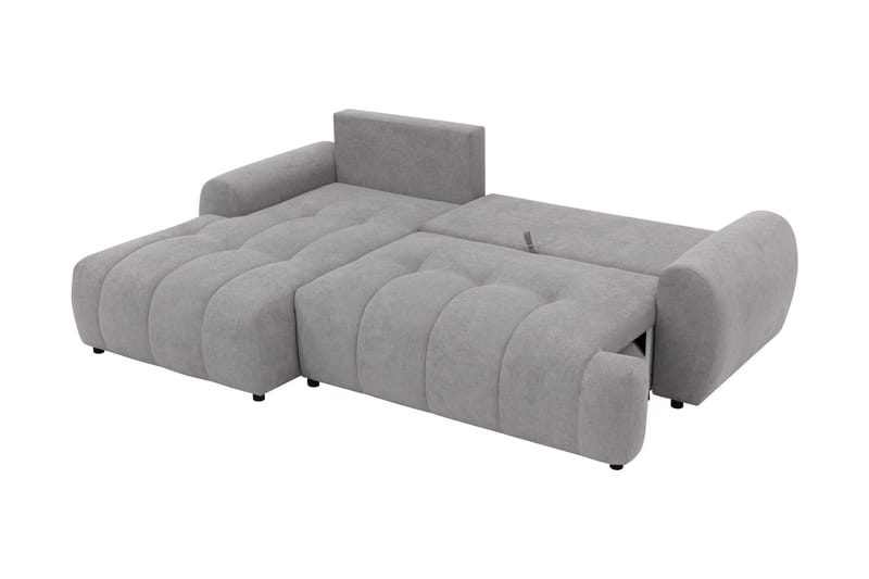 Ceibo Sovesofa med Sjeselong 3-seter - Svart - Møbler - Sofaer - Sovesofaer - Sovesofa divan