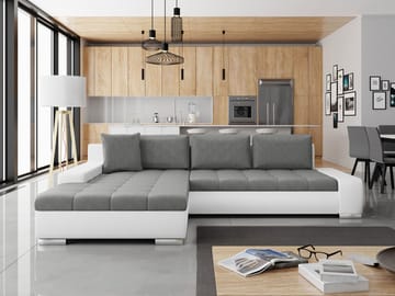 Cerys 4-seters Divansofa Venstre - Møbler - Sofaer - Sovesofaer - Hjørnesovesofa