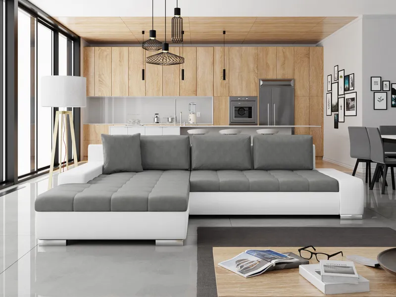 Cerys 4-seters Divansofa Venstre - Møbler - Sofaer - Sovesofaer - Hjørnesovesofa