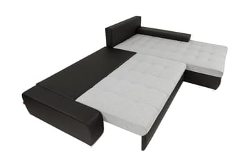 Cerys Sovesofa Med 3-Seters Divan - Beige - Møbler - Sofaer - Sovesofaer - Sovesofa divan