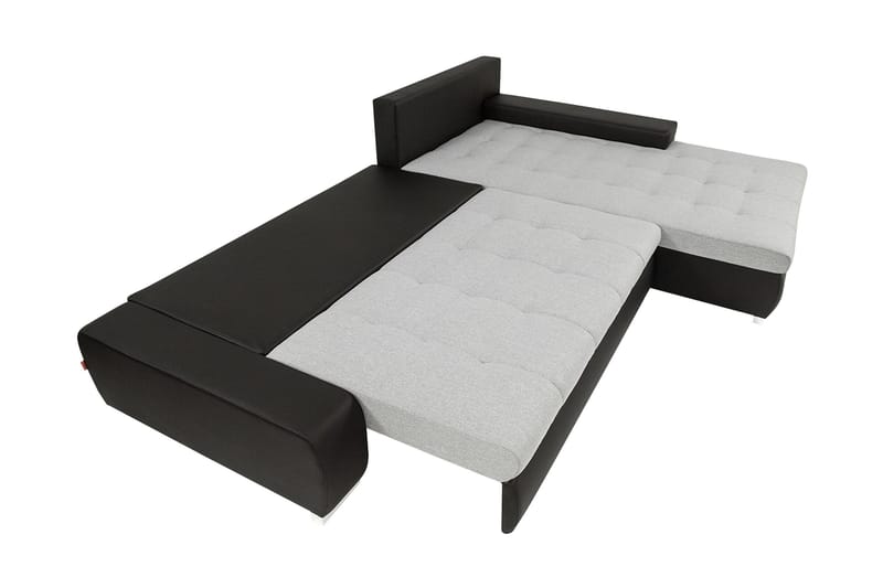 Cerys Sovesofa Med 3-Seters Divan - Beige - Møbler - Sofaer - Sovesofaer - Sovesofa divan
