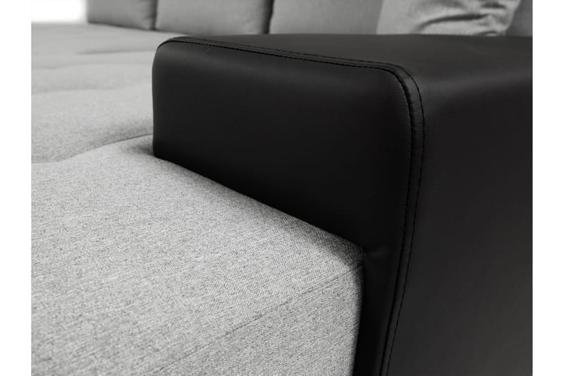 Cerys Sovesofa Med 3-Seters Divan - Beige - Møbler - Sofaer - Sovesofaer - Sovesofa divan