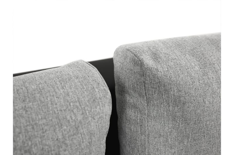 Cerys Sovesofa Med 3-Seters Divan - Grå - Møbler - Sofaer - Sovesofaer - Sovesofa divan