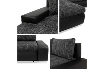 Cerys Sovesofa Med 3-Seters Divan - Grønn - Møbler - Sofaer - Sovesofaer - Sovesofa divan