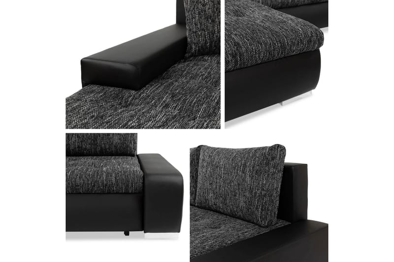 Cerys Sovesofa Med 3-Seters Divan - Grønn - Møbler - Sofaer - Sovesofaer - Sovesofa divan