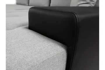 Cerys Sovesofa Med 3-Seters Divan - Oransje - Møbler - Sofaer - Sovesofaer - Sovesofa divan