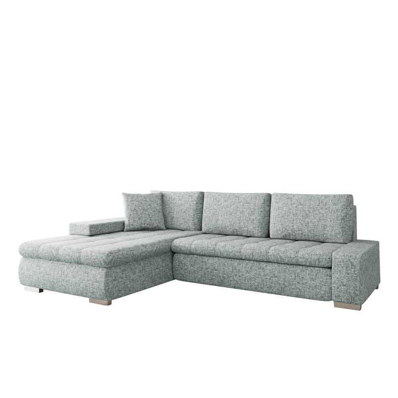 Cerys Sovesofa med sjeselong 4-seter, Grå