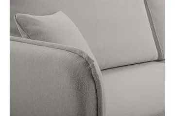 Chandru Sovesofa med Sjeselong 3-seter - Grå - Møbler - Sofaer - Sovesofaer - Sovesofa divan