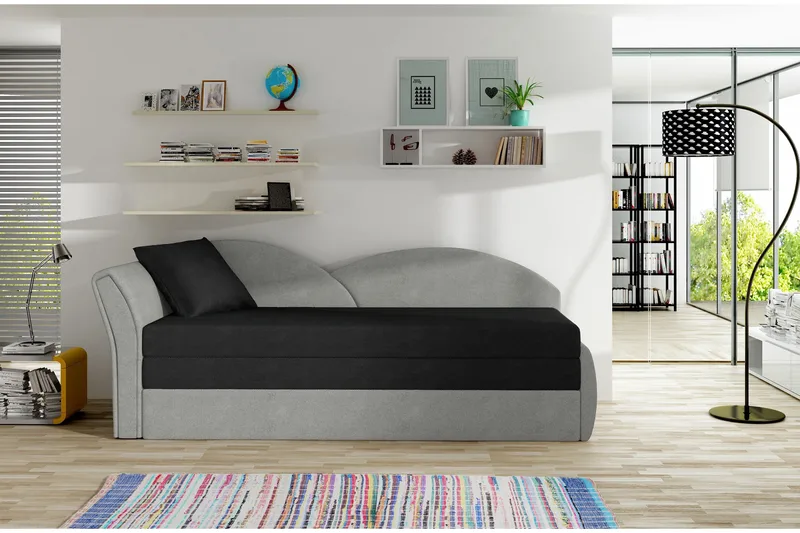 Chasidi Sovesofa, Svart/Hvit