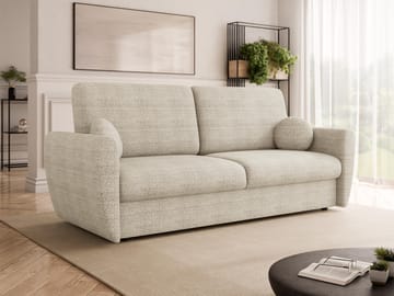 Chavez 3-seters sovesofa - Beige - Møbler - Sofaer - Sovesofaer - 3 seters sovesofa