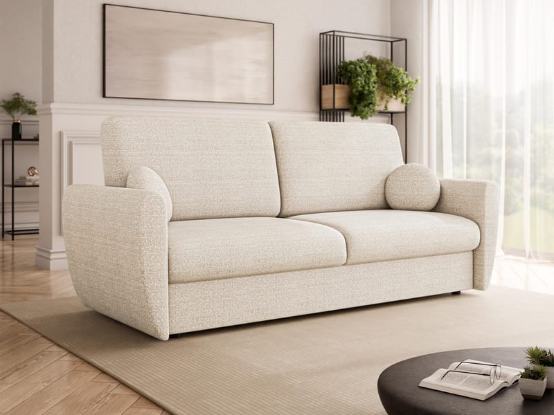 Chavez 3-seters sovesofa - Beige - Møbler - Sofaer - Sovesofaer - 3 seters sovesofa