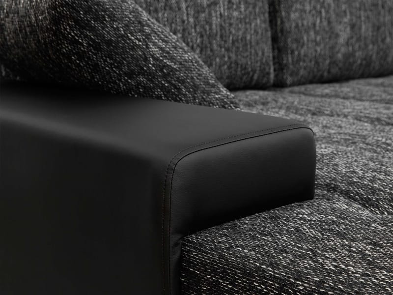 Cillo 5-seters U-formet sovesofa med dobbeltdivan - beige - Møbler - Sofaer - Sovesofaer - Hjørnesovesofa