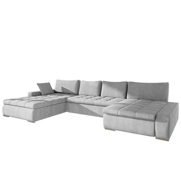 Cillo 5-seters U-formet sovesofa med dobbeltdivan