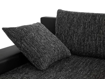 Cillo 5-seters U-formet sovesofa med dobbeltdivan - grå - Møbler - Sofaer - Sovesofaer - Hjørnesovesofa