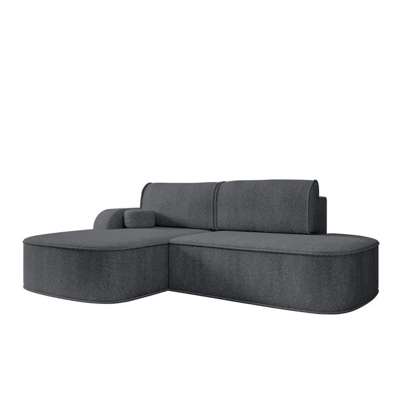Cinrel Sovesofa med sjeselong 3-seter, Grå