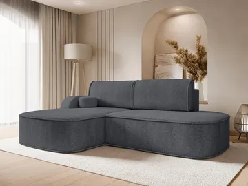 Cinrel Sovesofa med sjeselong 3-seter - Grå - Møbler - Sofaer - Sovesofaer - Sovesofa divan