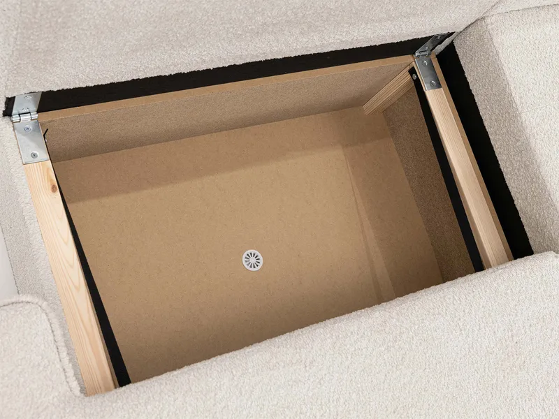 Cinrel Sovesofa med sjeselong 3-seter - Rosa - Møbler - Sofaer - Sovesofaer - Sovesofa divan