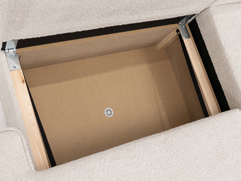 Cinrel Sovesofa med sjeselong 3-seter - Rosa - Møbler - Sofaer - Sovesofaer - Sovesofa divan