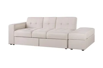 Citlalic Sovesofa - Beige - Møbler - Sofaer - Sovesofaer - 3 seters sovesofa