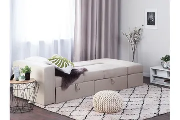 Citlalic Sovesofa - Beige - Møbler - Sofaer - Sovesofaer - 3 seters sovesofa