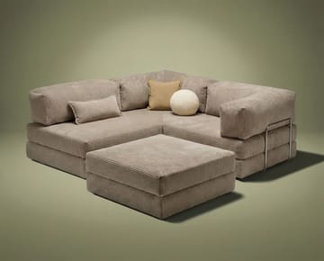 Corner Sofa-Bed Atelier Del Sofa - Møbler - Sofaer - Sovesofaer - Hjørnesovesofa