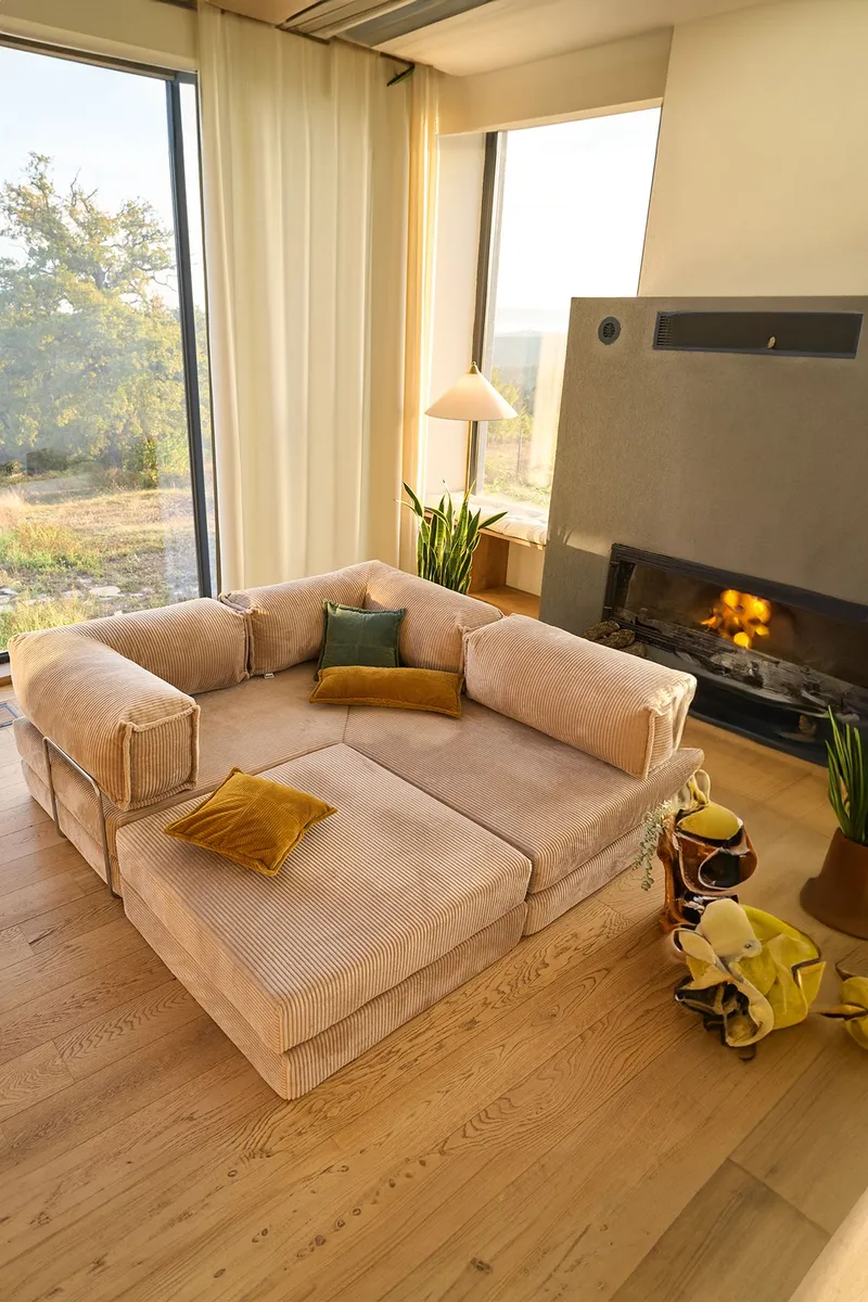 Corner Sofa-Bed Atelier Del Sofa - Møbler - Sofaer - Sovesofaer - Hjørnesovesofa