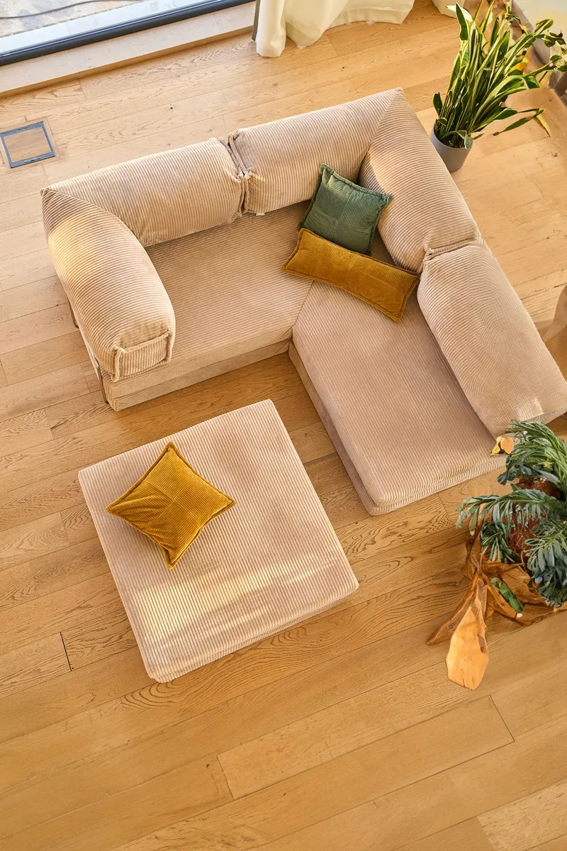Corner Sofa-Bed Atelier Del Sofa - Møbler - Sofaer - Sovesofaer - Hjørnesovesofa