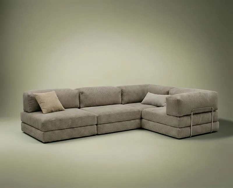Corner Sofa-Bed Atelier Del Sofa - Møbler - Sofaer - Sovesofaer - Hjørnesovesofa